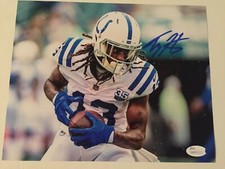 TY Hilton Autographed Signed 8x10 Photo - Colts - JSA Witnessed