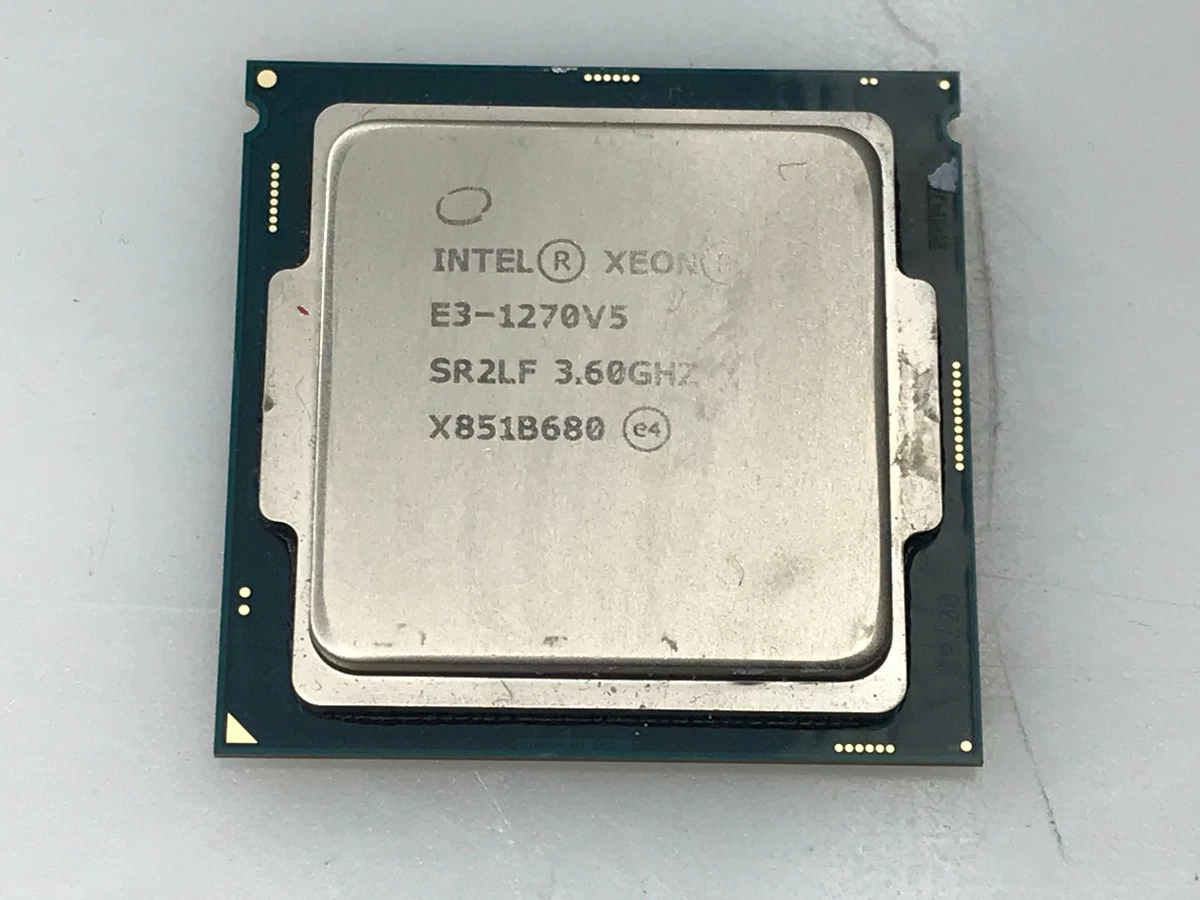 Intel Computer Intel Xeon E3-1270 V5 Processor Model Processors