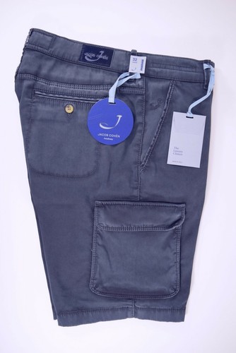 JACOB COHEN BERRY BERMUDA uomo SHORTS chino CARGO cotone stretch BLU P/E  2020 | eBay