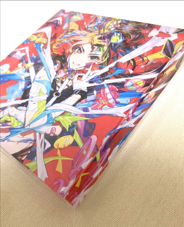 Mika Pikazo Solo Exhibition 2023 - Acrylic Block Pink - 6X 6 NEW
