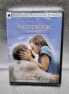 THE NOTEBOOK DVD Brand NEW Ryan Gosling Rachel McAdams Factory Sealed Widescreen