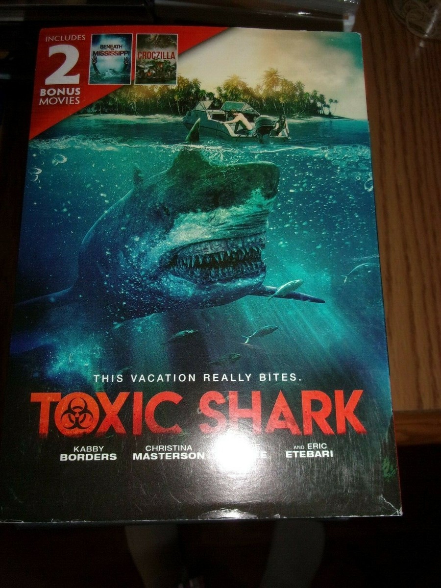 TOXIC SHARK DVD INCLUDES BONUS MOVIES VERY GOOD CONDITION