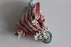 Rare Exquisite Vintage Porcelain Clown Laying Down Made in Italy for Gump's — photo 7