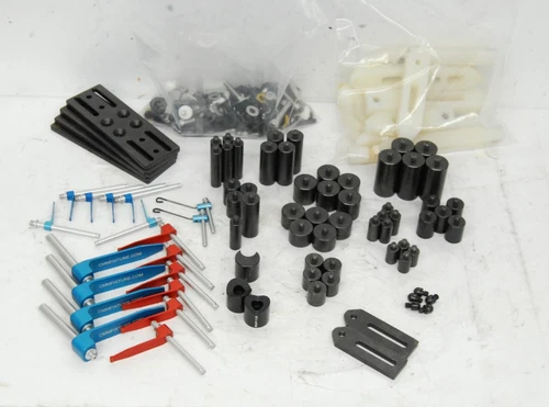 Renishaw Rayco CMM Fixtures Lot - Tension Clamps, 1/4-20 Standoffs, V Post, More
