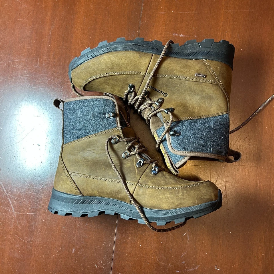 Icebug Mujer Adak ReWool Michelin Bota Bugrip Invierno Senderismo Negro 7.5 Fresco Foto 4 de 4