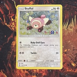Stufful 110/147 Burning Shadows Toys R Us Stamped Holo Promo