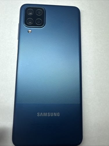 Original Samsung Galaxy A12 SM-A125F SM-A127F Akkudeckel Deckel Backcover Blau A