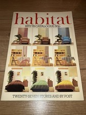 HABITAT 1977 / 1978 catalogue - INTERIOR DESIGN FURNITURE, TOYS, BEDROOM,KITCHEN