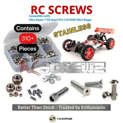 RCScrewZ Stainless Screw Kit ofn039 for Ofna Hyper 7 TQ Sport/Pro 1/8 4WD | SET