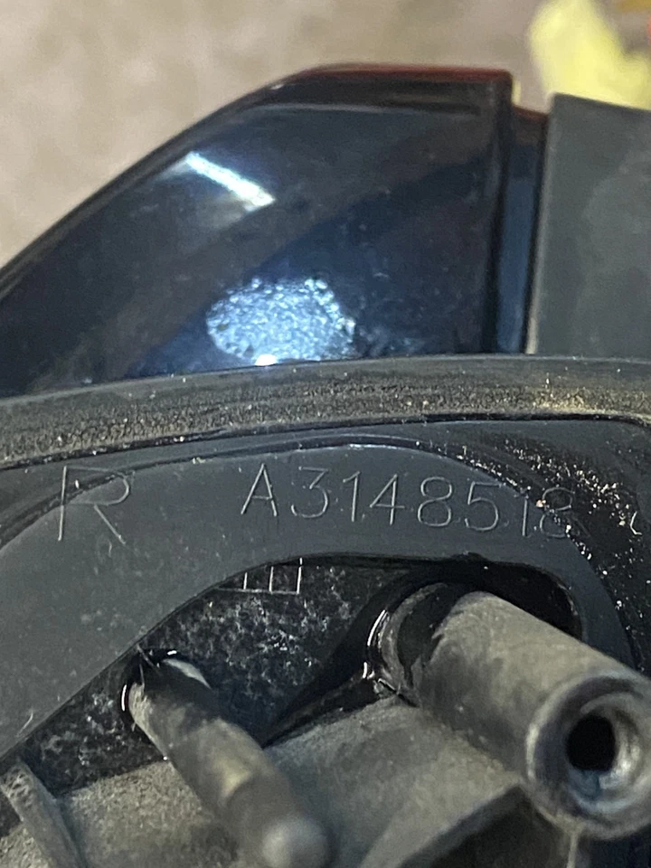 2010 Mercedes A-Class A160 Driver Side Wing Mirror A3148518 Black 5dr - Image 3 of 3