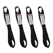 Ancra Tiedowns 12" Soft Touch - Tie Down Extension Black 4-Pack