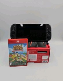 Nintendo Switch 2 Game Console (BEE‑001) Black - W/ Animal Crossing New Horizons