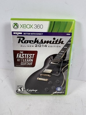 Rocksmith 2014 Edition Xbox 360 Complete Ubisoft Guitar Learning Game