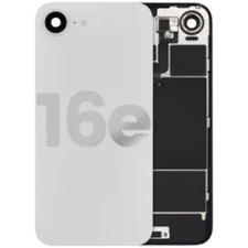 Back Glass w/ MagSafe Magnet  NFC  Flashlight Flex For iPhone 16e Used OEM Pu