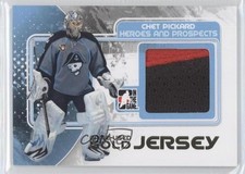 2010-11 ITG Heroes and Prospects Game-Used Gold Jersey Chet Pickard #M-07 9u7