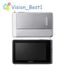 SONY Cyber-shot DSC-TX30 Digital Camera 18.2MP 5x Optical Zoom Silver Auto Focus