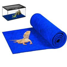 Mechpia 47" x 24" Large Reptile Carpet Terrarium Liner Bedding Large, Blue