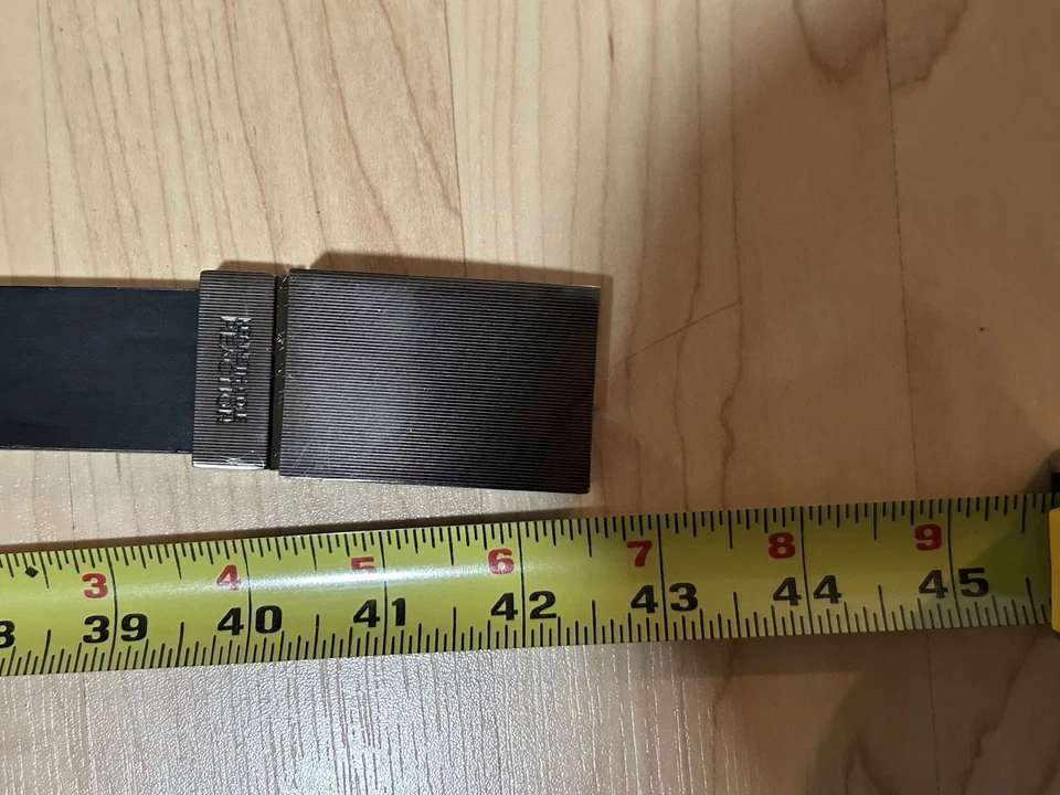 Cinturón de vestir reversible blanco y negro Keneth Cole Reaction para hombre Foto 3 de 4