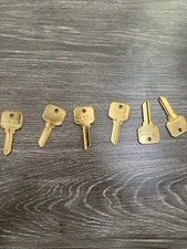 Schlage SC1 DND Neuter Bow Keys Cut by Code Key 5-pin 6 Pack