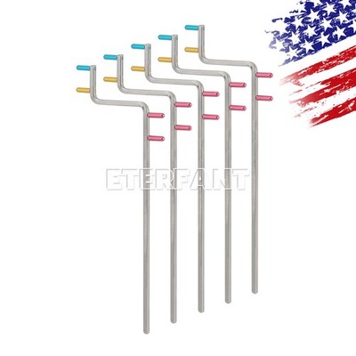 5PCSUniversal Aiming Arm Color Coded Rinn XCP-ORA Style X-Ray Positioning System