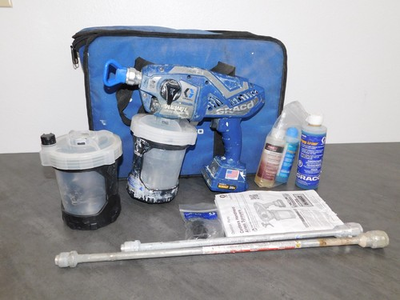 #ad Graco Ultimate Cordless Handheld Paint Sprayer 17N164 20v Pre owned Untested $269.99