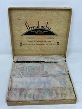 Vintage Grumbacher 24 Soft Pastel Set No.2 in Original Box Very Early Set Used