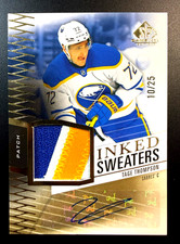 2025-26 SP Game Used Hockey TAGE THOMPSON Inked Sweaters Patch Auto /25