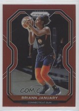 2021 Panini Prizm WNBA Red Prizm /299 Briann January #18 0o6v