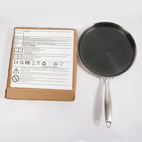 11in Stainless Steel Crepe Pan Pancake Pan Non Stick Cooking Pan For Kitchen - 第 12/12 張圖片