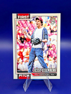 2026 Topps series 1 First Pitch Jesse Eisenberg #FP-5
