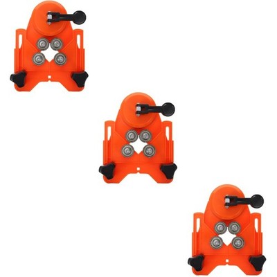 3 stücke Bohrer Bohrlochführung 4-83mm Einstellbare Öffnung Locator Cutter Guide