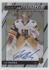 2023-24 O-Pee-Chee Platinum Rookie Auto Rainbow Jiri Patera #R-PA Auto 1t8r