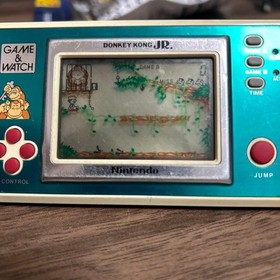 NINTENDO GAME AND & WATCH Donkey Kong Jr. New Wide 1982 Retro Game Green