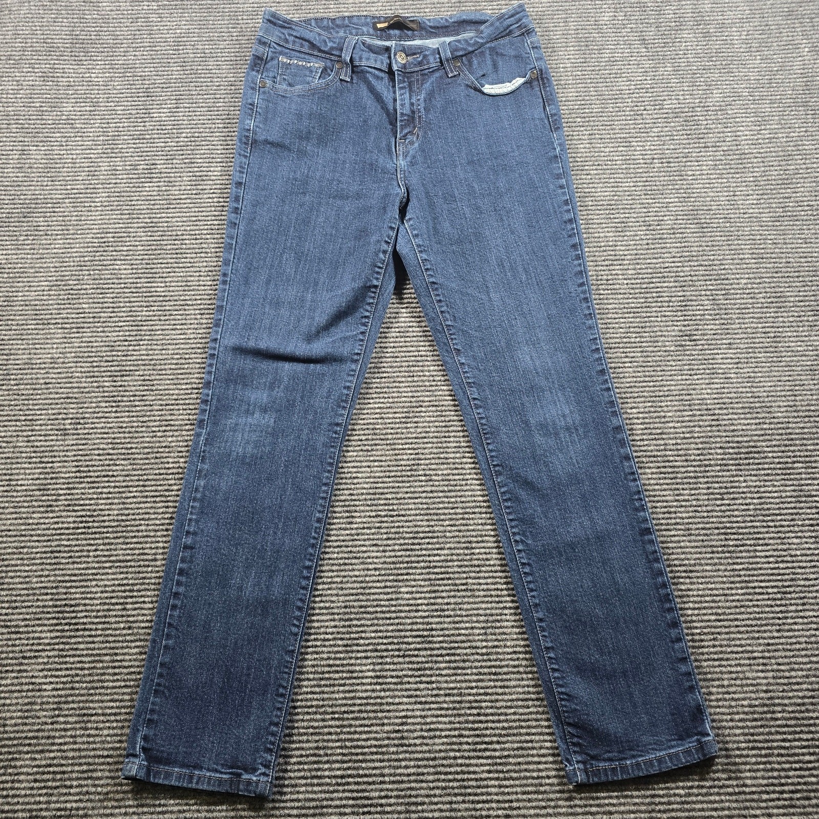 Levi’s Mid Rise Skinny Jeans Women's 30x29 Blue Stretch