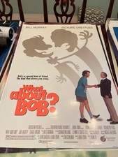 WHAT ABOUT BOB? (1991) Original Movie Poster, Double Sided 27x40, BILL MURRAY