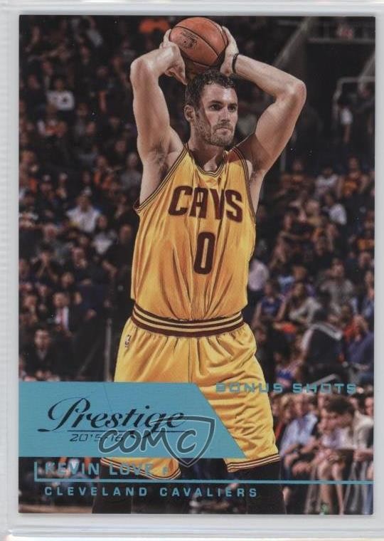 2015-16 Panini Prestige Bonus Shots Blue 3/99 Kevin Love #10 7m4