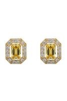 Latelita Ohrstecker Gemstones Citrin Gold