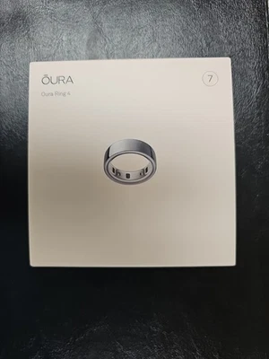 Oura Ring Gen 4 – SILVER SIZE 7 – Brand New Sealed –