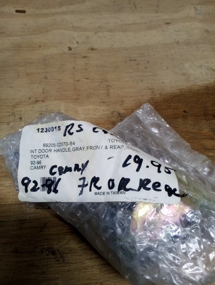 Manija interior derecha puerta derecha gris para Toyota Camry 1992-1996 Foto 2 de 2