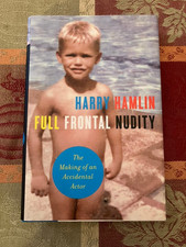 Harry Hamlin SIGNED Book Full Frontal Nudity TV Movie Actor LA Law Clash Titans