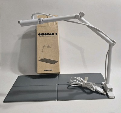 OKIOLABS OKIOCAM S USB 2-in-1 Webcam and Document Camera for Distance Learning
