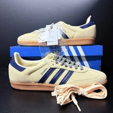 Adidas Samba OG Men’s Shoes Size 11.5 JS3533 Warm Vanilla Night Indigo Gum