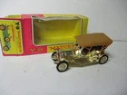 Matchbox Lesney Yesteryear Y-12 Thomas Flyabout- GOLD PLATED, boxed