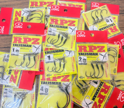 Zappu x Ryugi System RPZ Talisman Wacky Hook ( choose size )