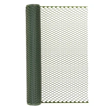 Expert Gardener Green Plastic Poultry Netting, 25'L x 36"H