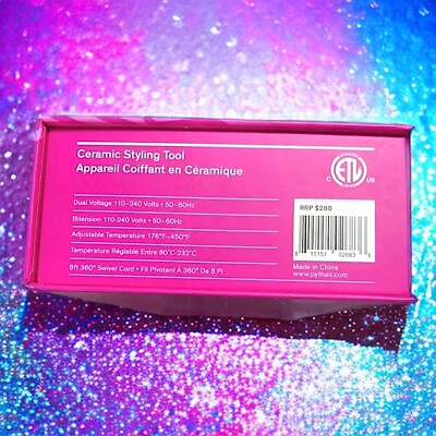 PYT Pretty Young Thing Ceramic Styling Tool Princess Never  display picture 1
