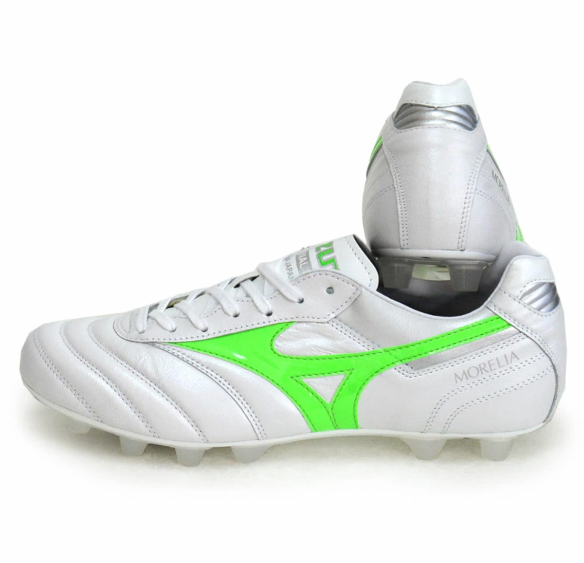 Mizuno MORELIA 2 Football Shoes P1GA2501 White Kangaroo Leather
