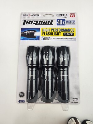 bell + howell taclight 500-lumen led rechargeable flashlight stores Bell+Howell Max 3 Pk Tactical Flashlights High Lumens, Flashlights, Small Flashlights, Bright Flashlight, Waterproof Flash Lights, Heavy Duty Flashlights : Buy Online at Best Price in KSA 000 hours BRIGHTEST FLASHLIGHT Bell & Howell 500-Lumen Taclight