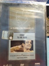A TEATRO CON PIRANDELLO COME TU MI VUOI  DVD   ITA   SIGILLATO