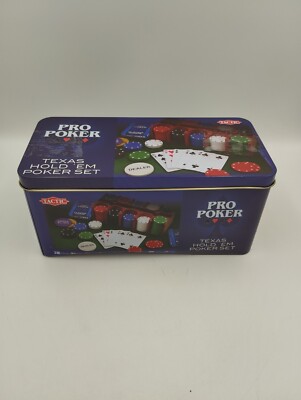 Pro Poker - Texas Holdém Poker Set - Tactic -Neu OVP  2. Wahl *